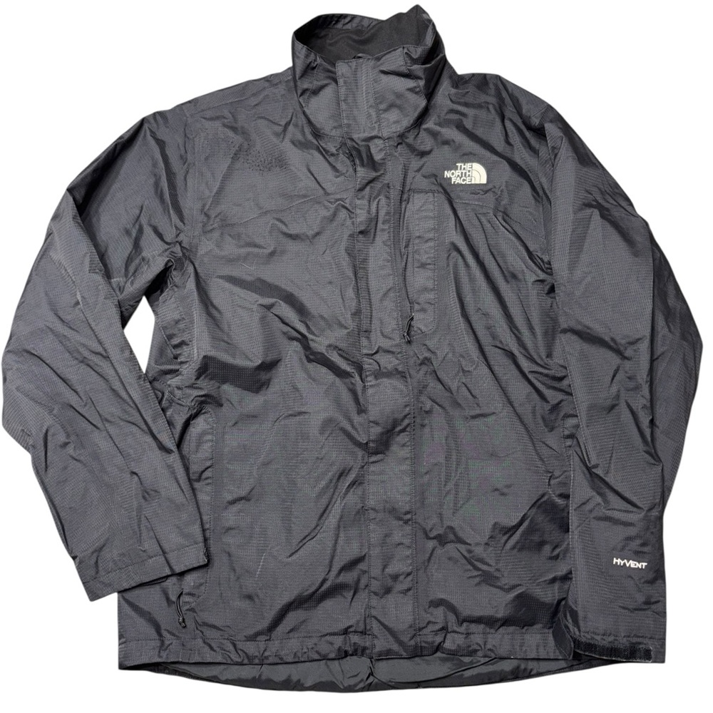 The North Face Men's Black Full Zip Hyvent Jacket Size Large